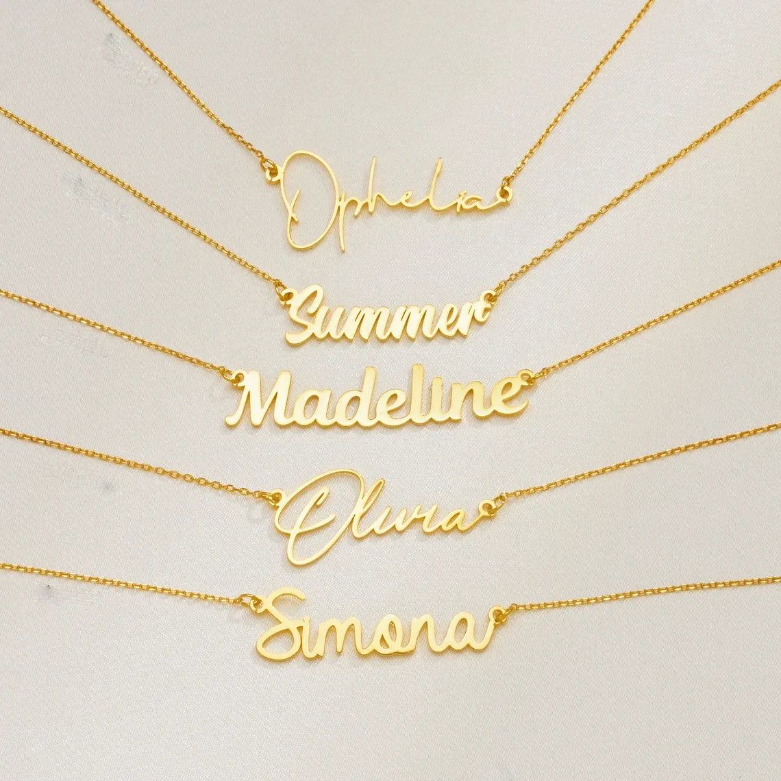 Elegance Name Necklace